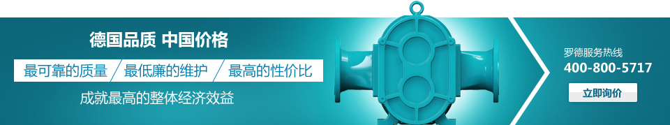 羅德凸輪轉(zhuǎn)子泵--德國(guó)品質(zhì)，中國(guó)價(jià)格